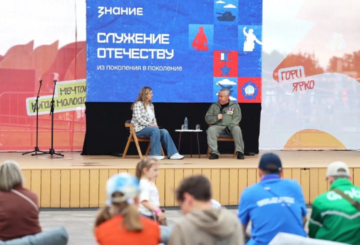 Военный корреспондент НТВ встретился с молодежью Кудрово