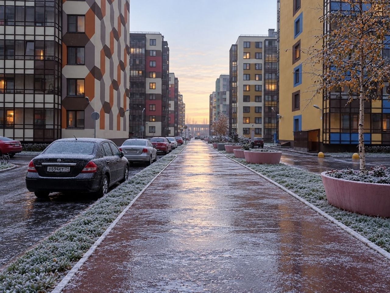 В Кудрово ночью похолодает до −1…−2 °C
