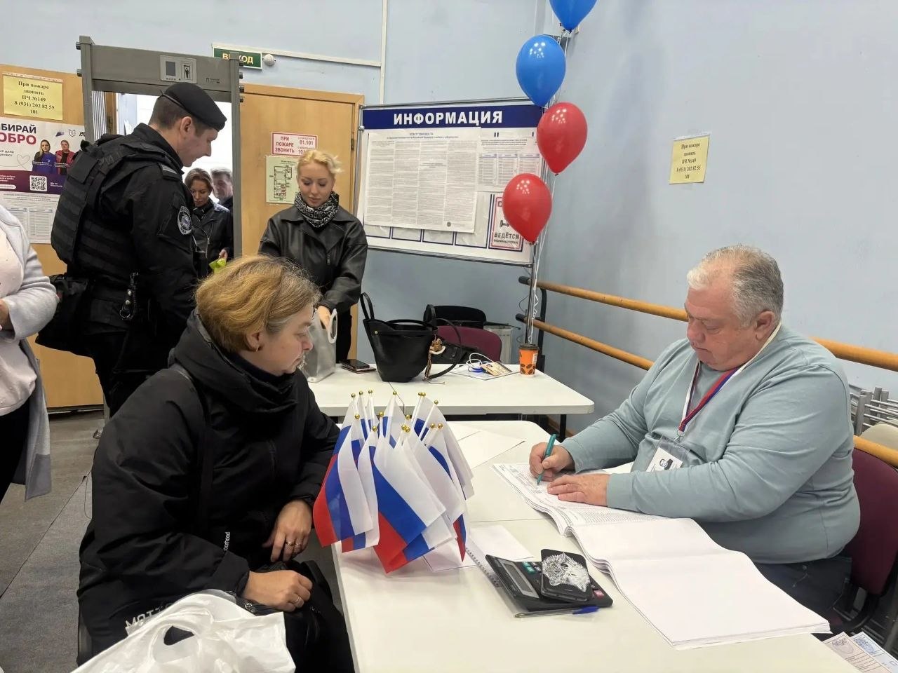 В Кудрово начались выборы в Госдуму и Заксобрание Ленобласти