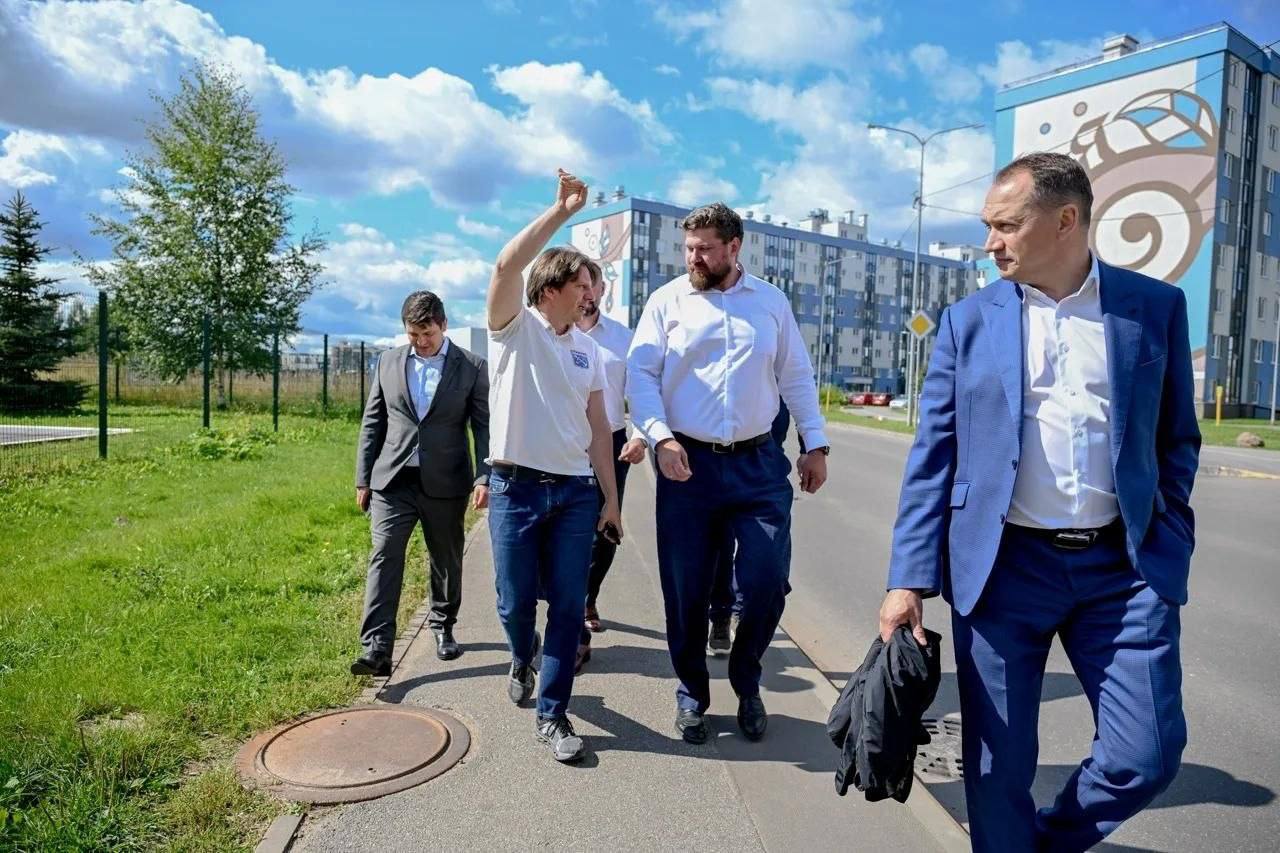 В Янино готовят инфраструктуру для больших автобусов