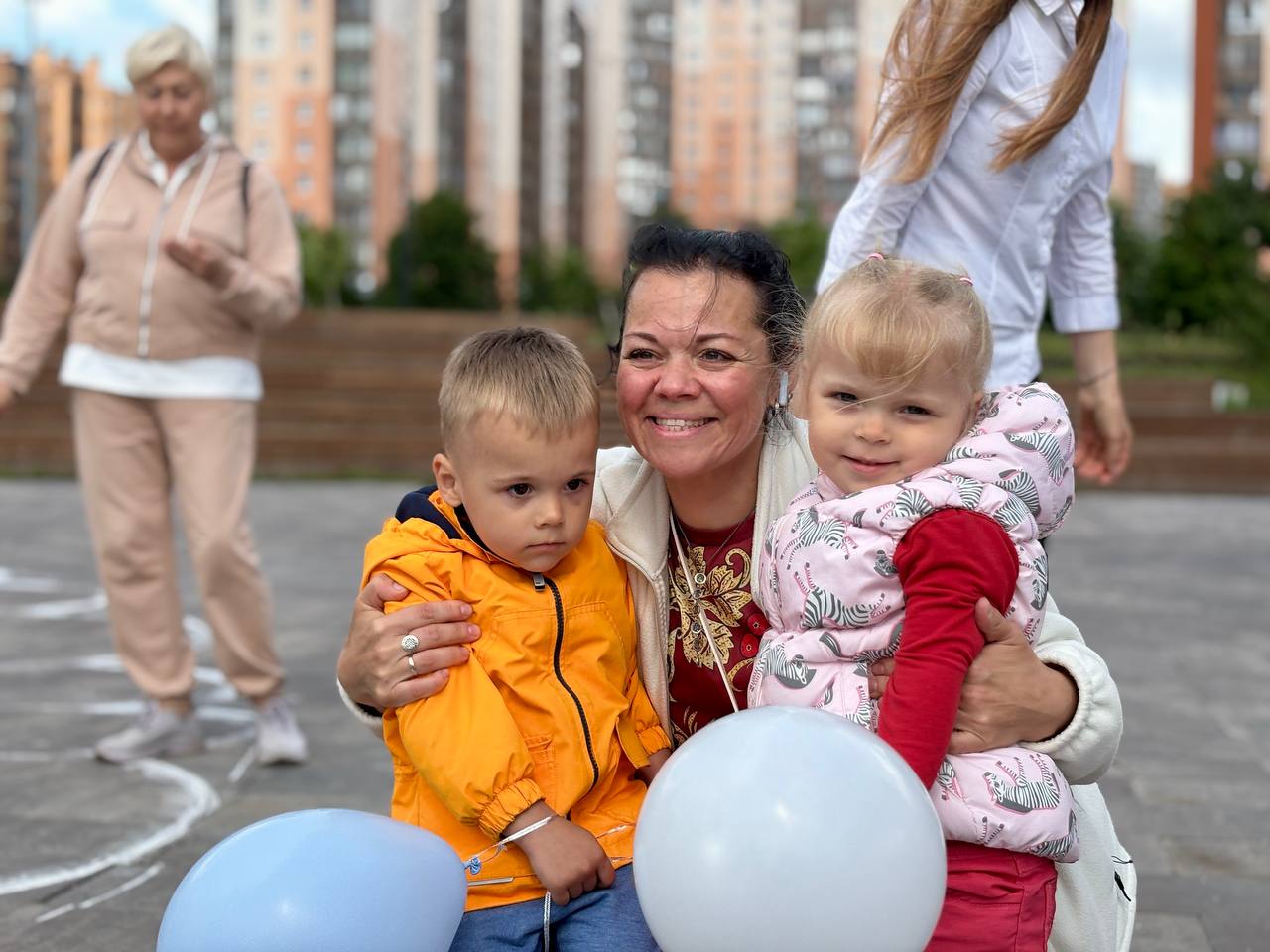 В парке «Оккервиль» прошёл парад семей