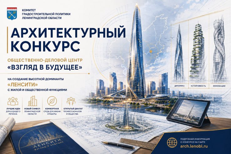 В Кудрово объявлен конкурс на проект общественно-делового центра с высотным зданием